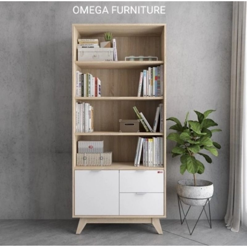 

ACTIV BOOK CABINET Lemari Rak Buku Minimalis [LOTUS BC 80]