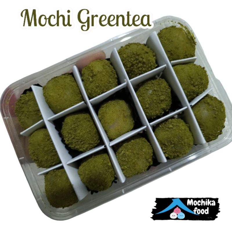 

Mochi Greentea isi 15 Butir/Pack Halal