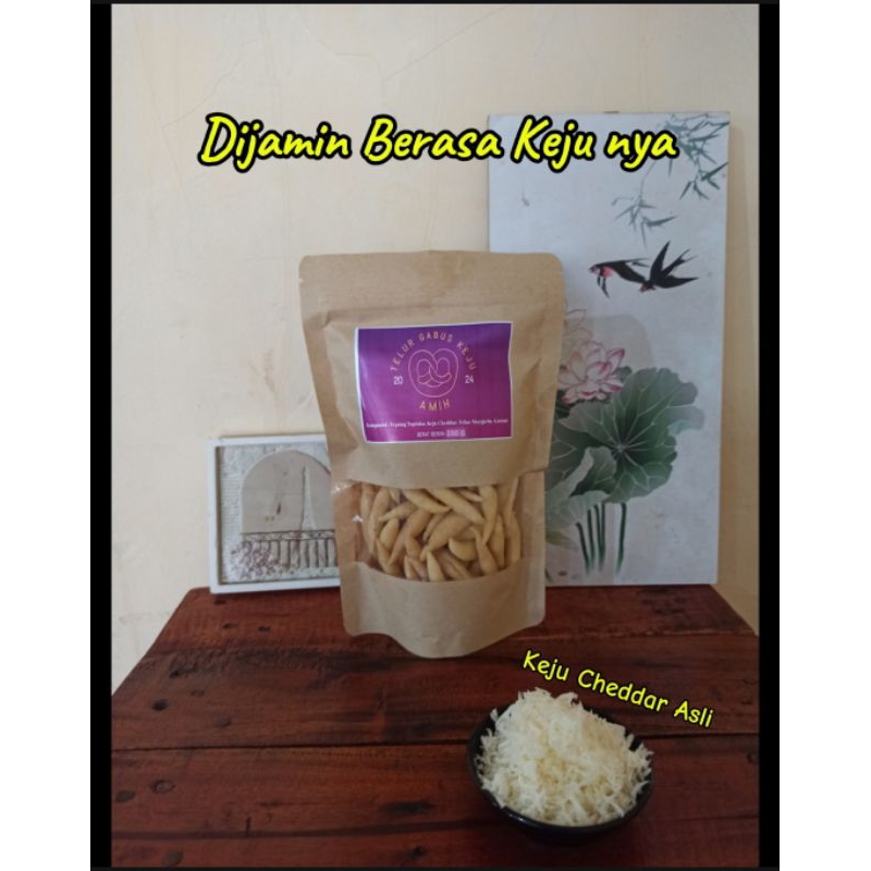 

Telur Gabus Keju Amih / Bidaran Keju Cheddar 150 G ( Free Ongkir + Free Sample Telur Gabus Coklat)