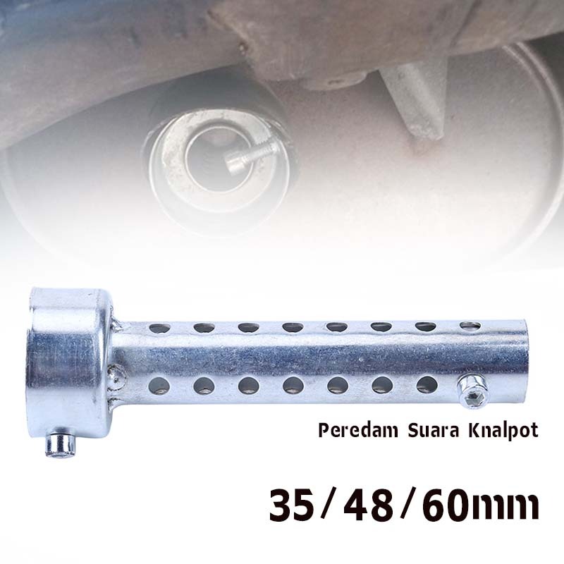 Peredam Suara Knalpot Universal Peredam Knalpot Racing Motor Stainless Muffler Peredam Suara