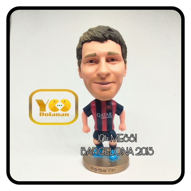 10# MESSI - BARCELONA 2015 KODOTO SOCCERWE FIGURE PEMAIN BOLA