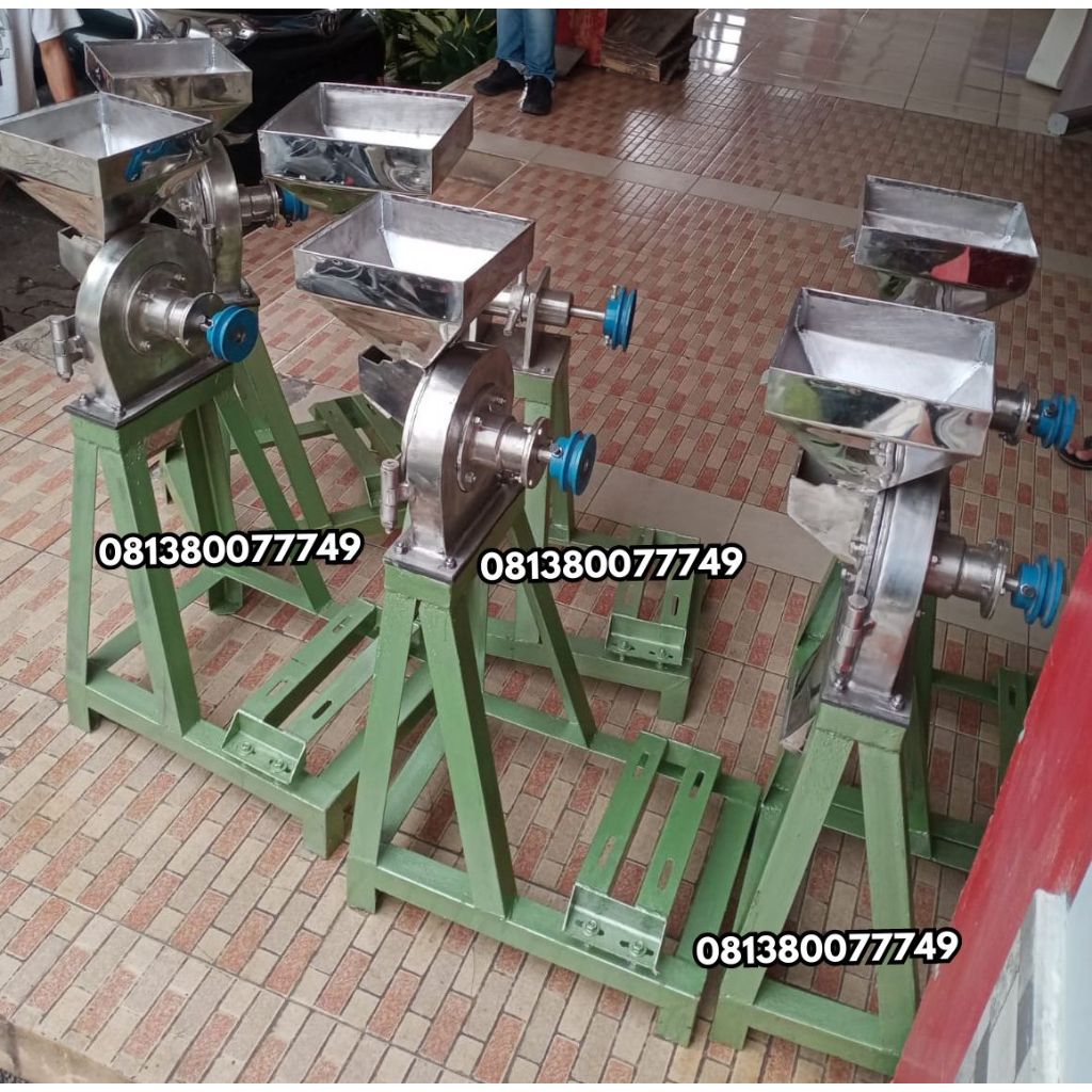 Mesin Gilingan Tepung Jagung - Mesin Disk Mill FFC 15 Stainless Steel