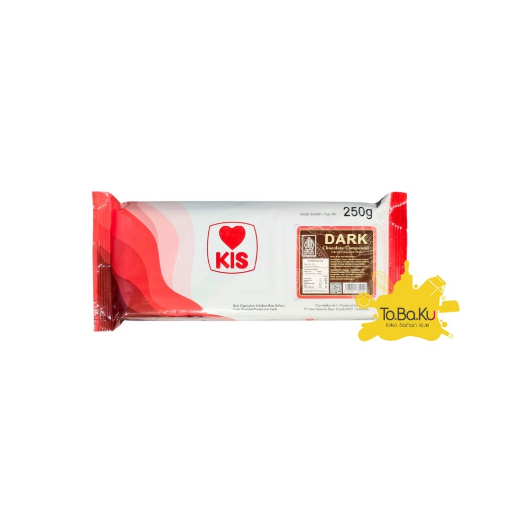 

Kis Dark Chocolate Compound 250gr