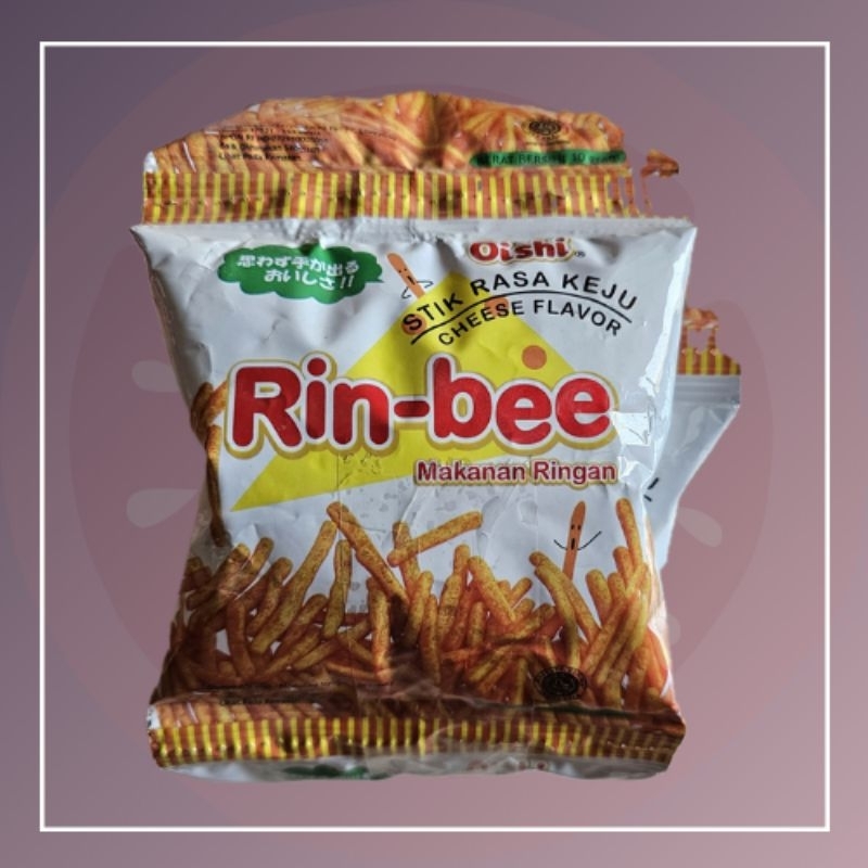 

Oishi Rinbee Cheese Stick Renteng 10gr x 10