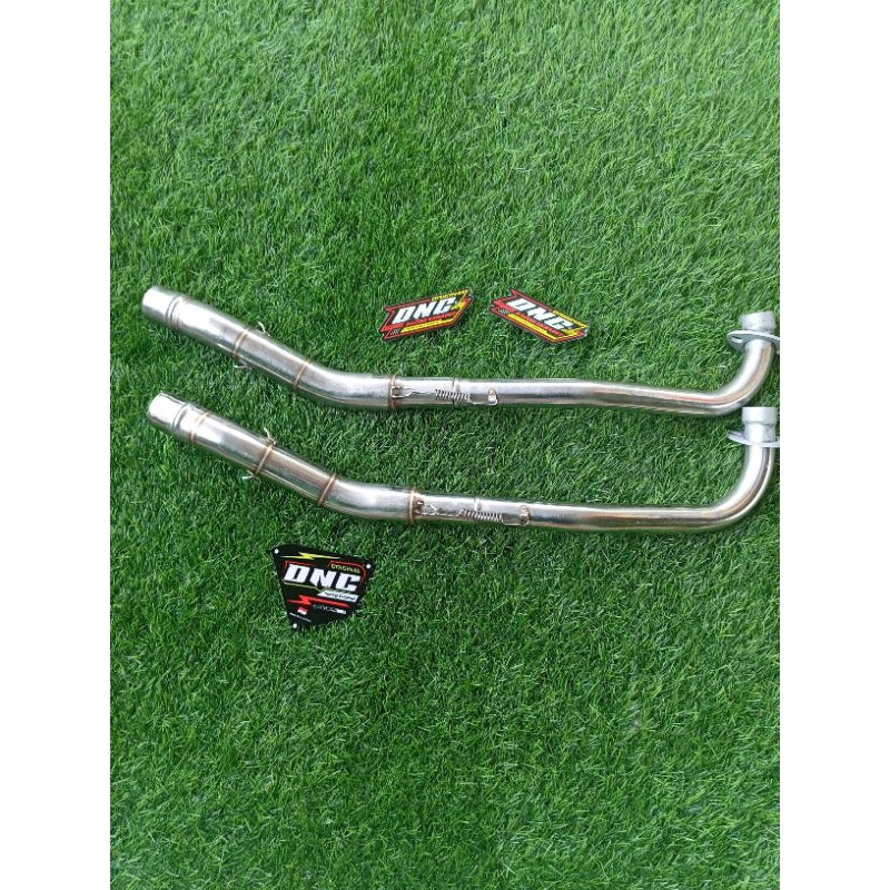 HEder leheran knalpot inlet38mm motor bebek absholut revo Jupiter z Astrea gred Supra x125 dll