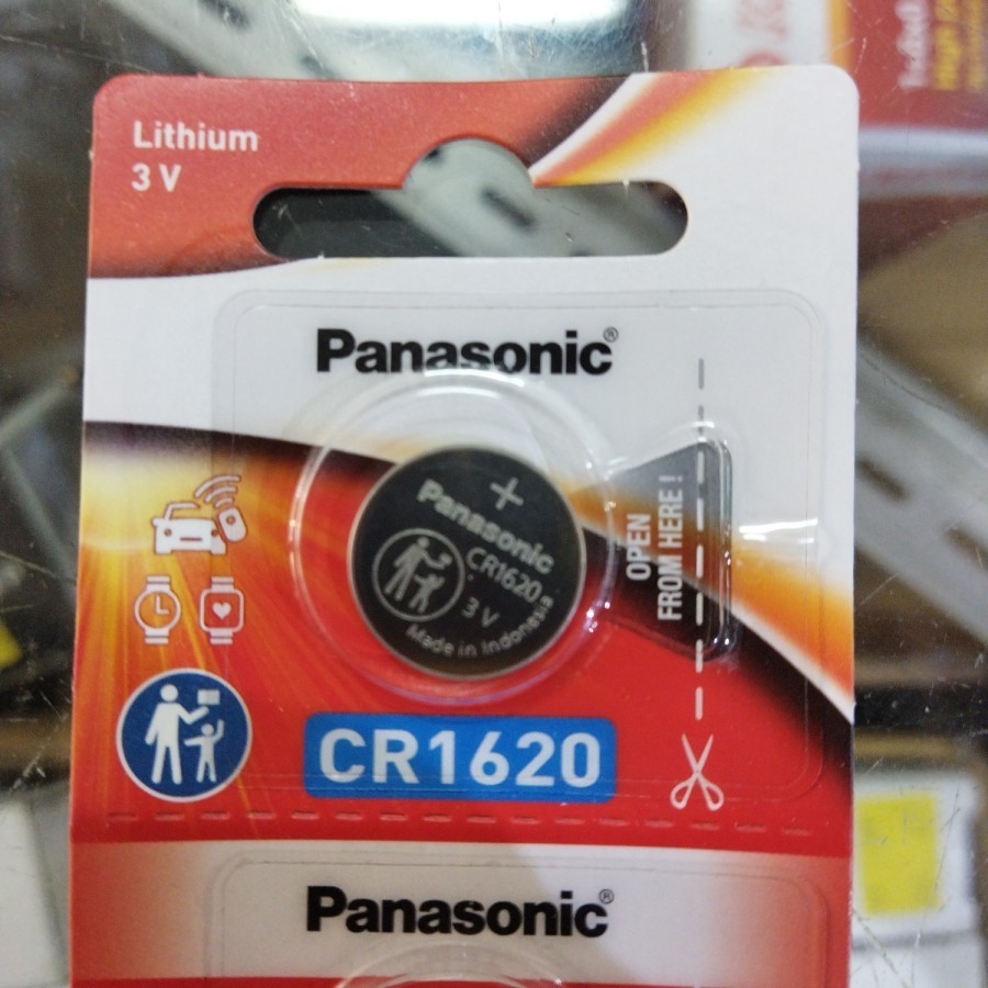 CR 1620 PANASONIC 3V Baterai CR1620 / Battery CR-1620 / ORIGINAL MURAH