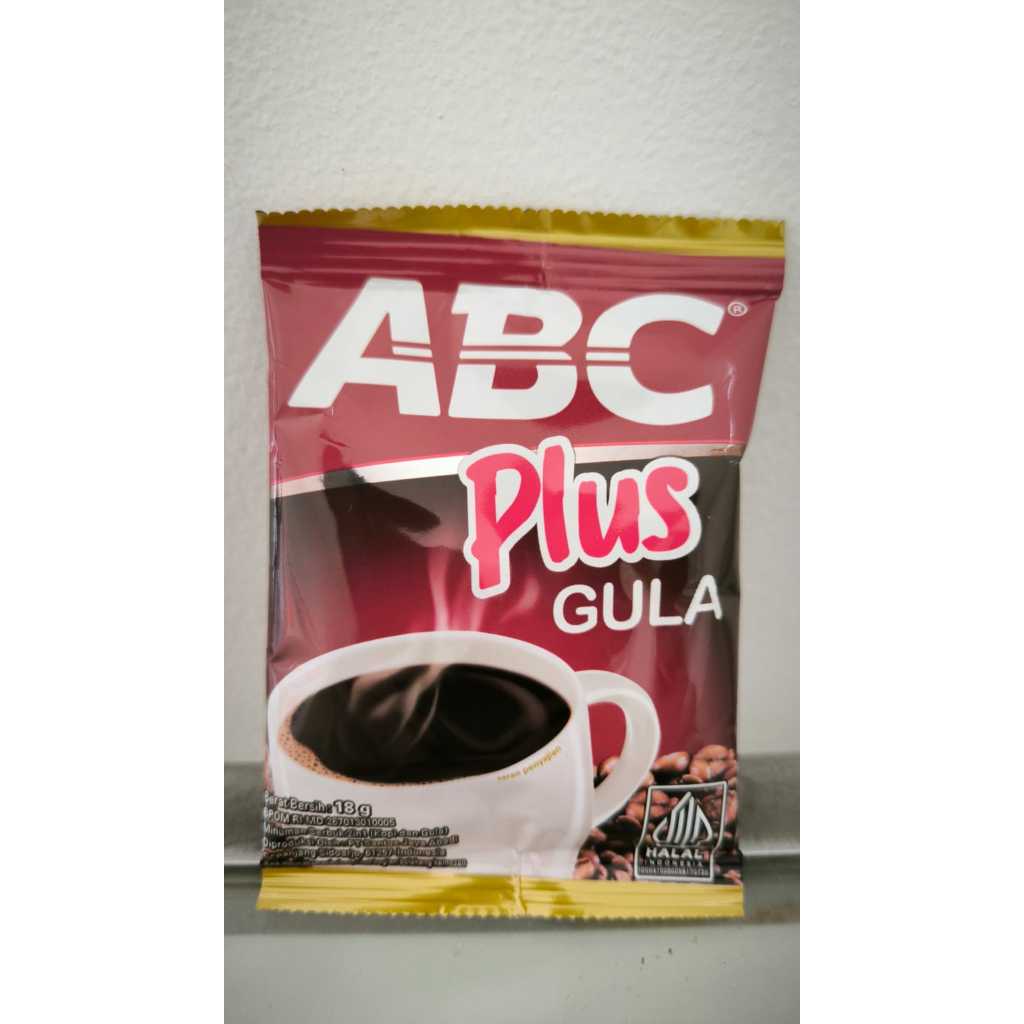 

ABC Kopi + Gula 18gr / Kopi Instan