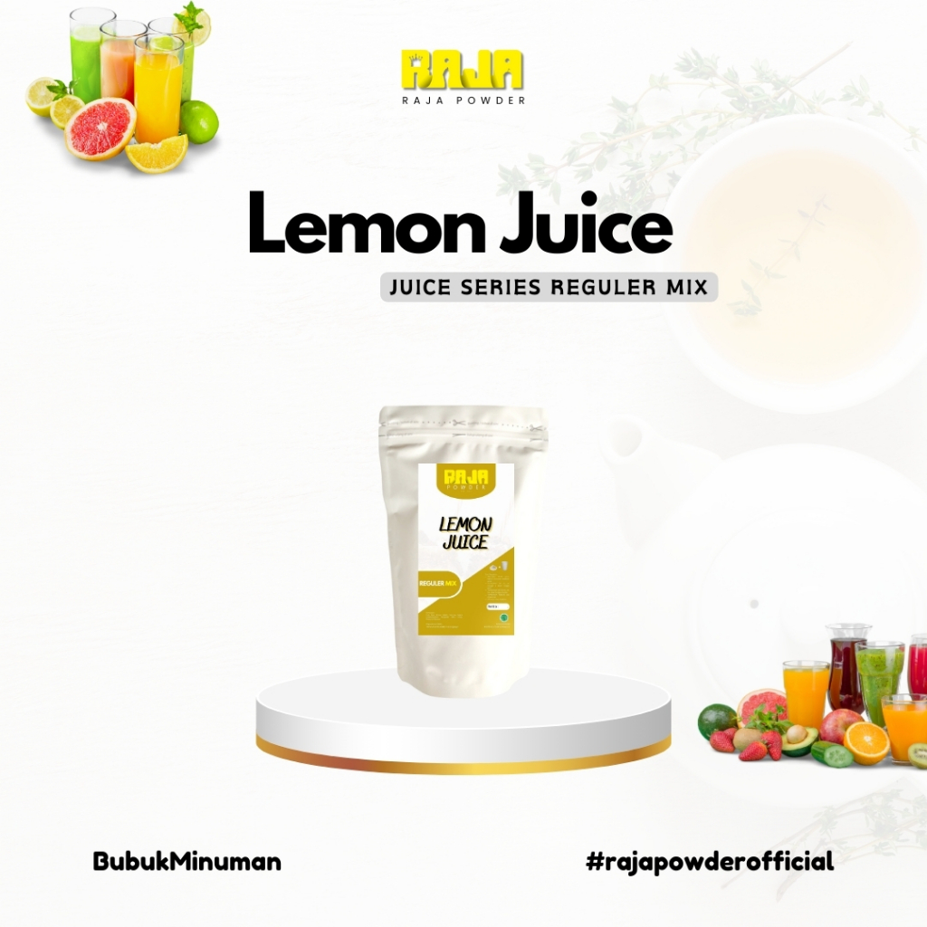 

Bubuk Lemon Juice Bubuk Minuman Jus Lemon Powder 500 gram