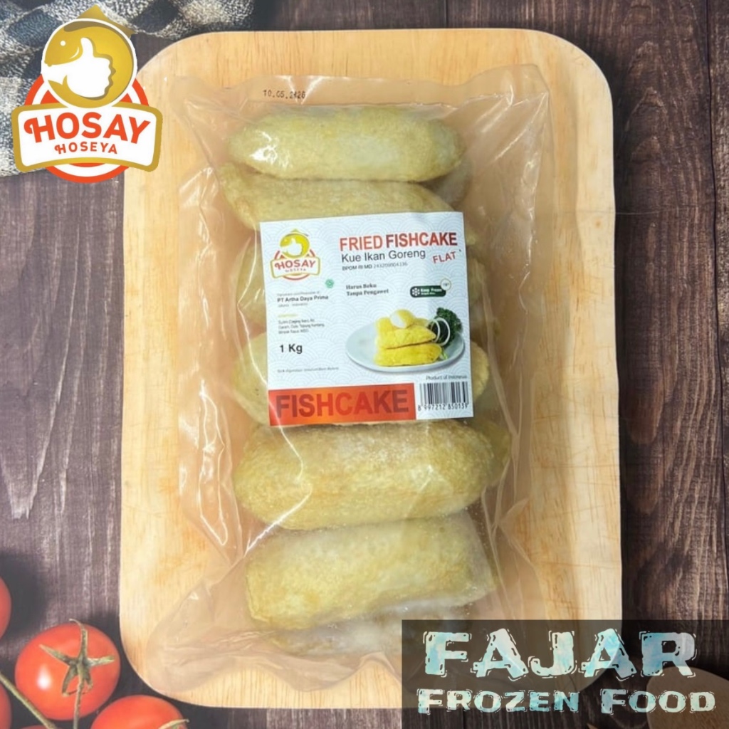 

HOSAY FRIED FISH CAKE FLAT 1Kg | HOSAY KUE IKAN GORENG 1000gr
