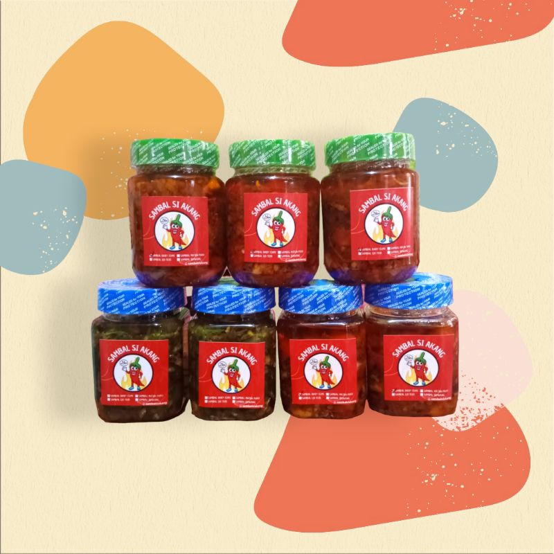 

Sambal baby cumi si akang ukuran 150ml