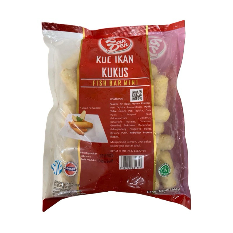 

PAK DEN KUE IKAN KUKUS 500 GR