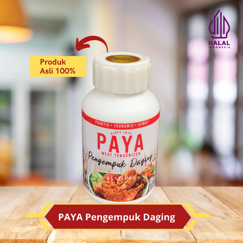 

Paya Pengempuk Daging - Meat Tenderizer Original 70g