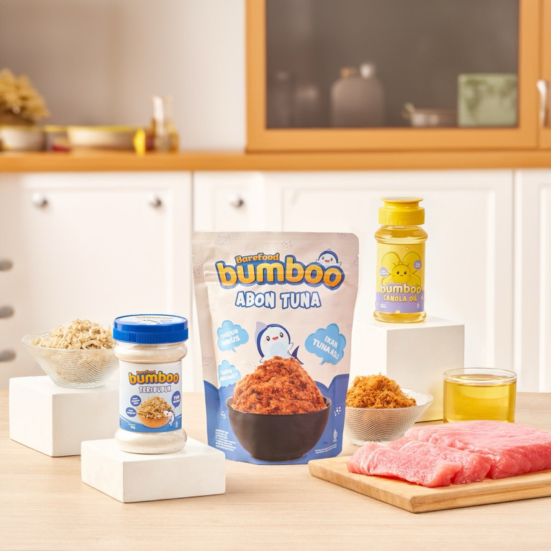 

BUMBOO Abon IKAN TUNA Asli / BUMBOO Abon Tuna 75gr / Abon Cemilan MPASI Anak & Dewasa