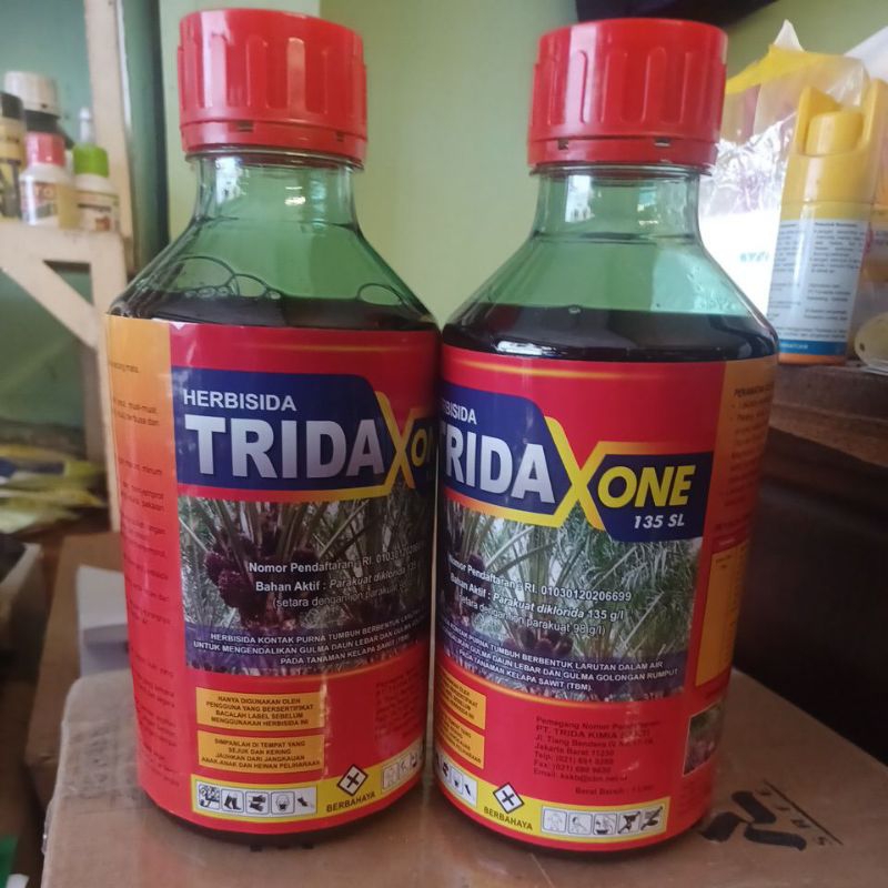 HERBISIDA KONTAK TRIDAXONE 135 SL kemasan 1 LT