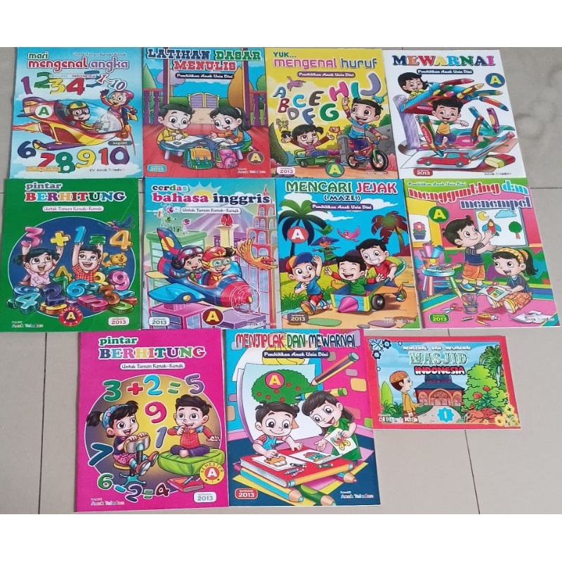 Buku Paket TK Dan PAUD Kelompok A