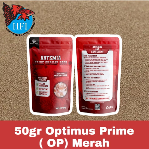 Artemia Optimus Prime Net 50 Gram/Alternatif Supreme Plus