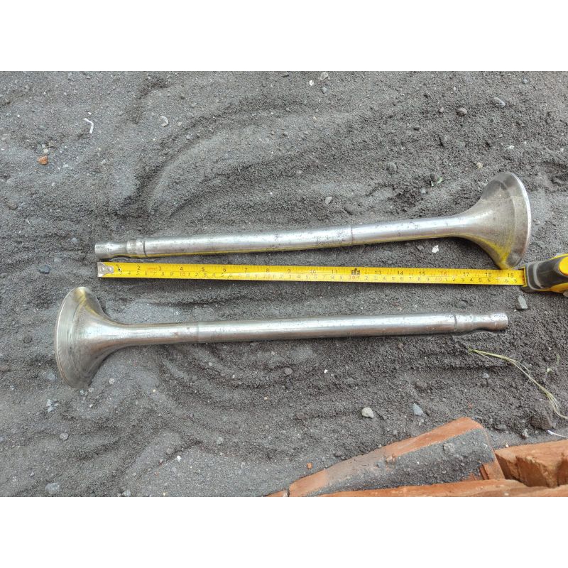 klep kapal bekas 49cm baja putih