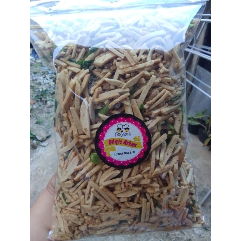 

basreng kering kriuk rasa original gurih asin ukuran 1000gram