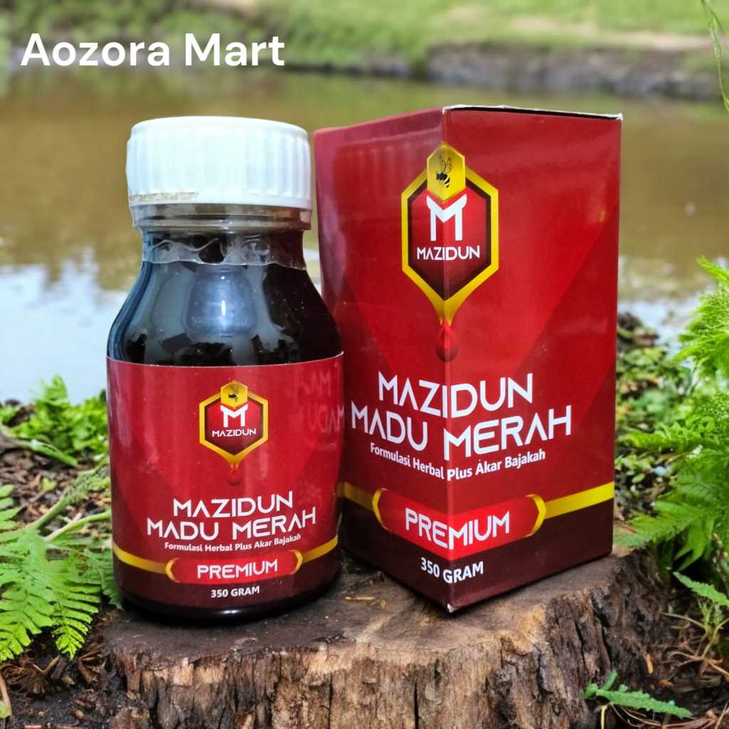 Madu Bajakah Herbal Mazidun Merah Madu Herbal Plus Bajakah Premium 350gr