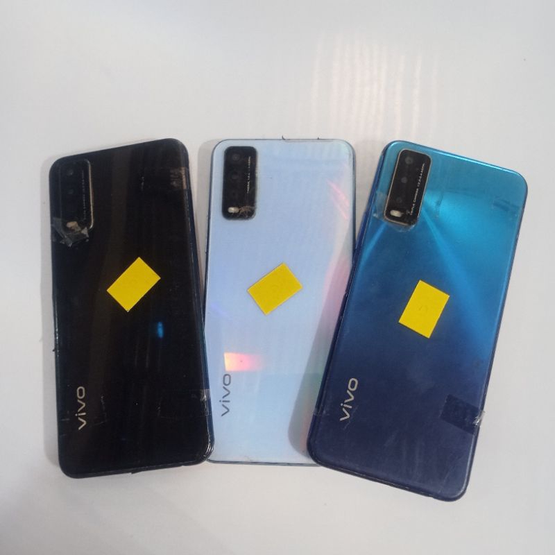 Vivo Y12s Y20 Minus LCD Tanpa Pola Mesin Normal Segel Bergaransi Harga Per Unit