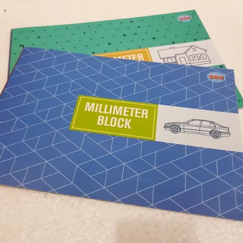 

Buku Gambar Milimeter Block F4 dan A3