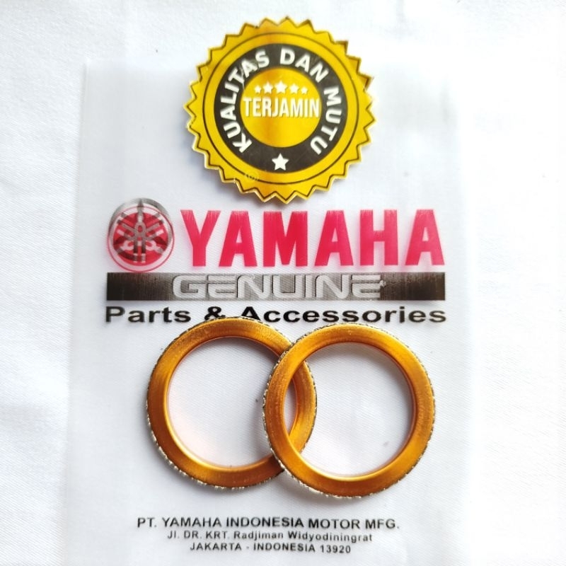 (2pcs)packing gasket cincin knalpot yamaha nmax aerox