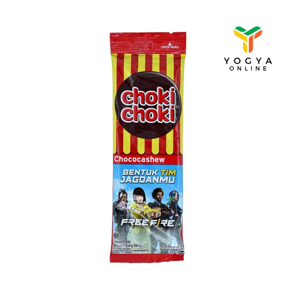 

Chokichoki Coklat Pasta 4X8 Gram Cokelat Makanan Ringan