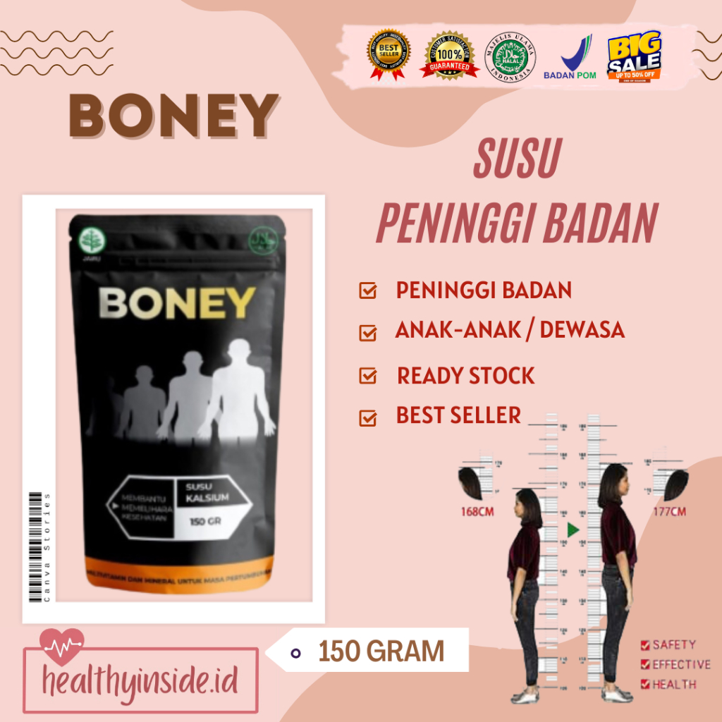 

SUSU PENINGGI BADAN ANAK ANAK - DEWASA ORIGINAL BPOM 100% BEST SELLER PENINGGI HERBAL PROMO