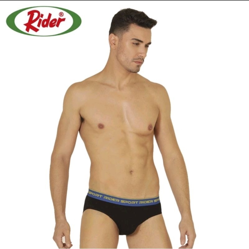 Sempak Pria RIDER Sport R761B, 1 Pc Isi 3 RIDER