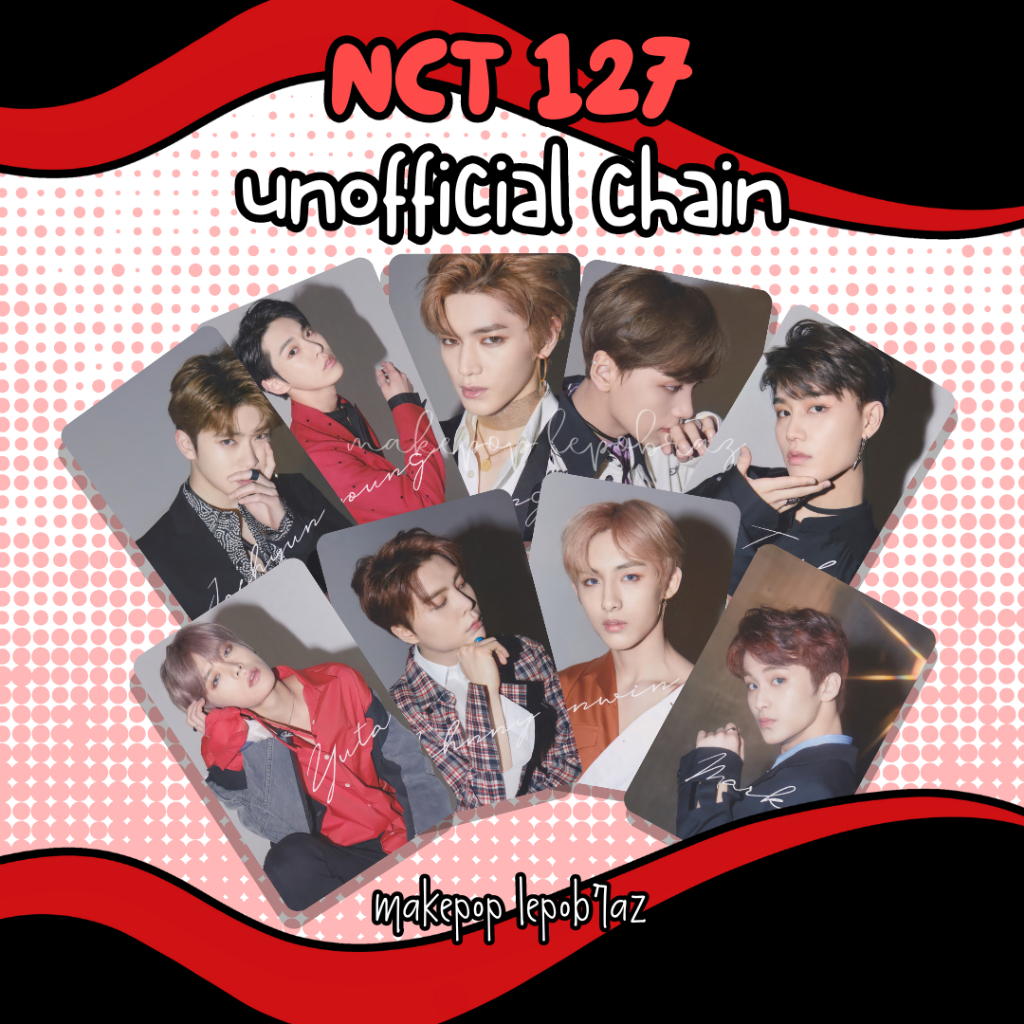 [PC REPLIKA] NCT 127 CHAIN TAEYONG JAEHYUN MARK YUTA WINWIN JOHNNY TAEIL HAECHAN DOYOUNG