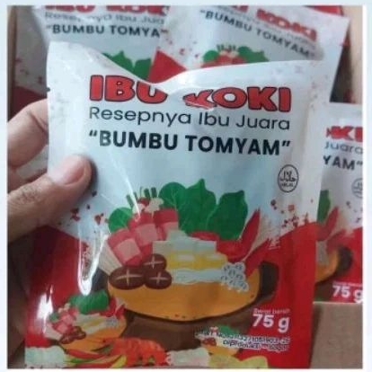 

Ibu Koki bumbu tomyam 75gr