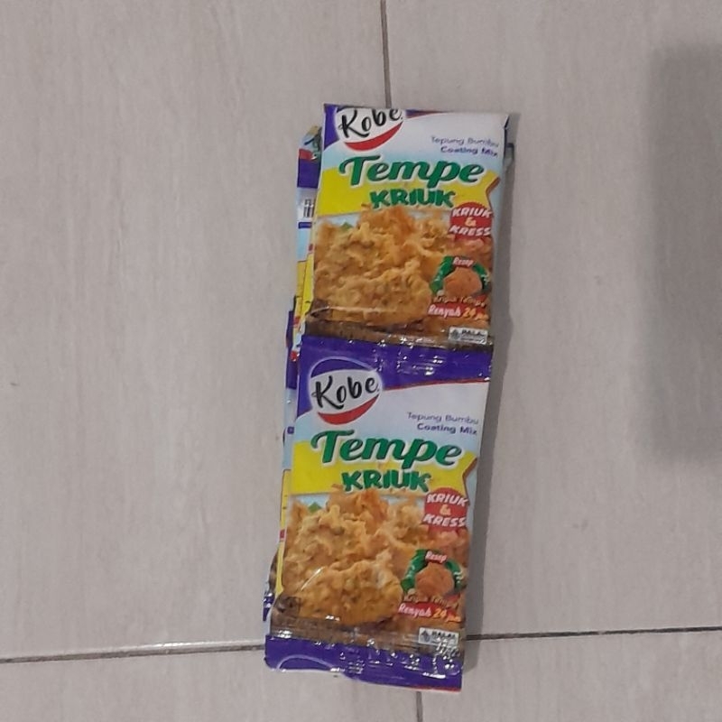 

KOBE Tepung Tempe Kriuk 70gr