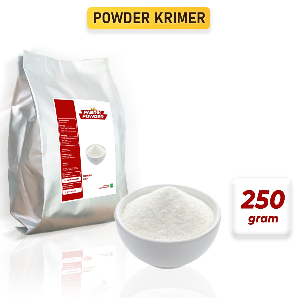 

Creamer Powder Premium Krimer Bubuk 250 gram