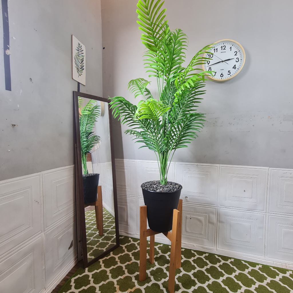 Tanaman Hias Daun Palem Plastik Artificial Besar Tinggi 1,7 Meter