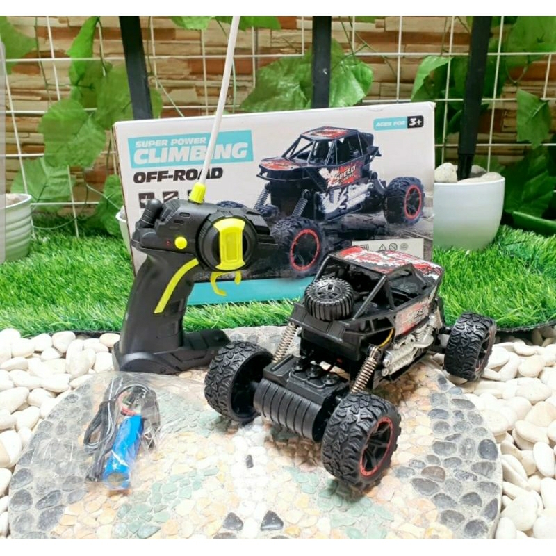RC Remot mainan mobil remote control Rock RC Crawler offroad Alloy material high speed super