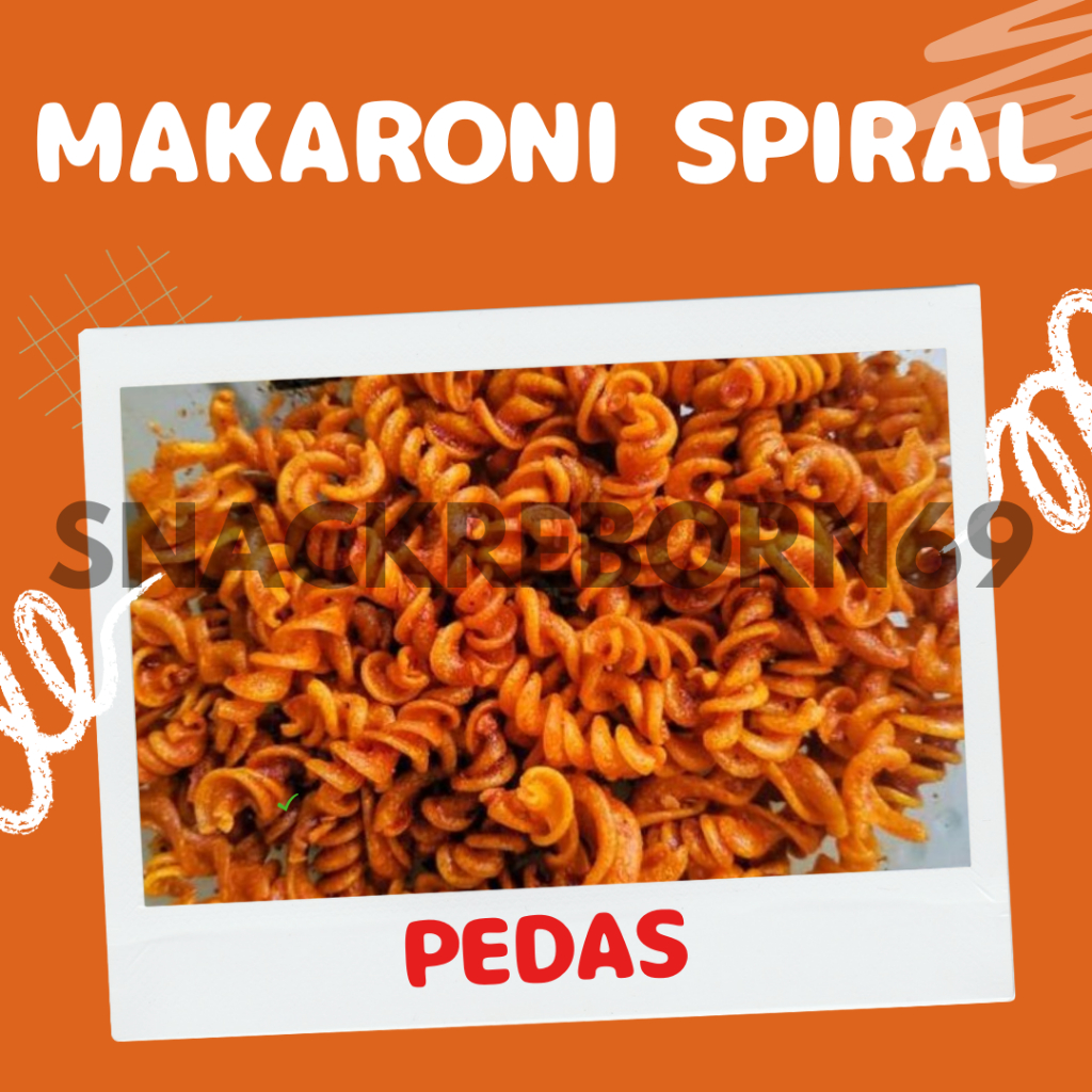 

Makaroni Spiral Pedas Daun Jeruk 500 gram Termurah Terenak