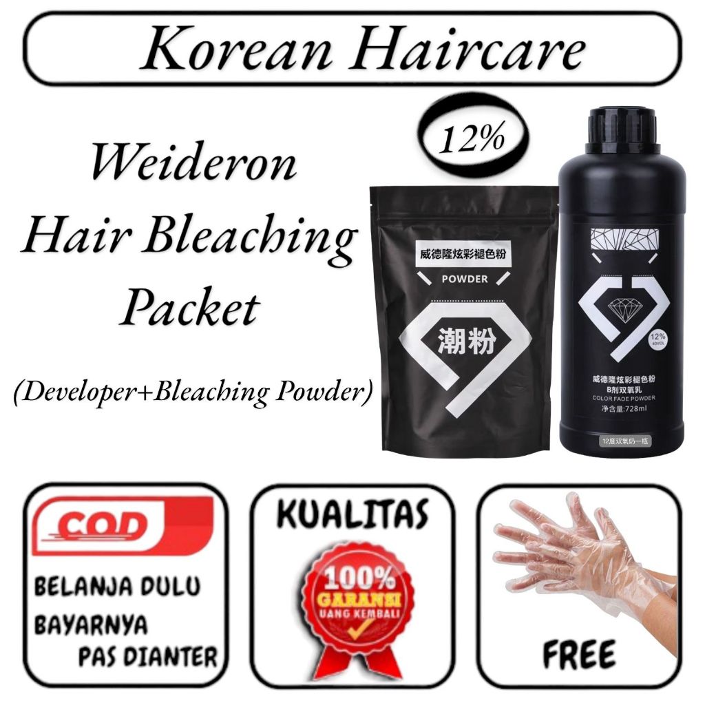 Weideron Proffesional Bleaching // Paket Bleaching Weideron / Weideron premium Bleaching Grade A