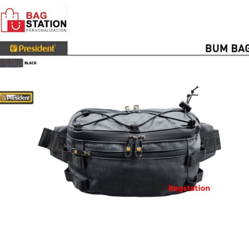 NEW ARRIVAL BUM BAG PRESIDENT 3L ORIGINAL TAS PINGGANG PRESIDENT WAIST BAG PRESIDENT TAS TRAVEL SLIN