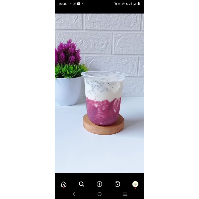 

ICE FRUIT MILK GRAPE (ANGGUR) TOPING JELLY