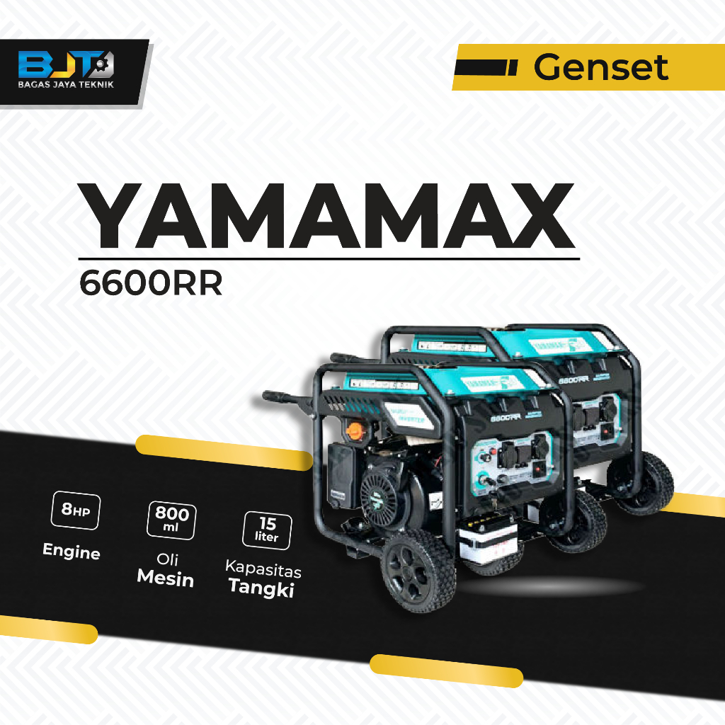 Genset Inverter Silent YAMAMAX PRO 6600RR 4000 WATT
