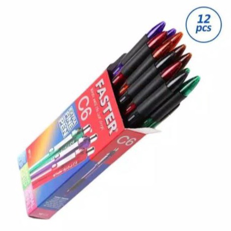 

Termurah Pulpen Faster C6 per Box f F2B2