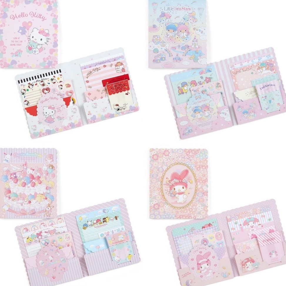 

Surat Menyurat Kertas Set Letter Greeting Amplop Motif Lucu Karakter Kartun Sanrio Hello Kitty Cinnamoroll My Melody Little Twin Star j B2H4