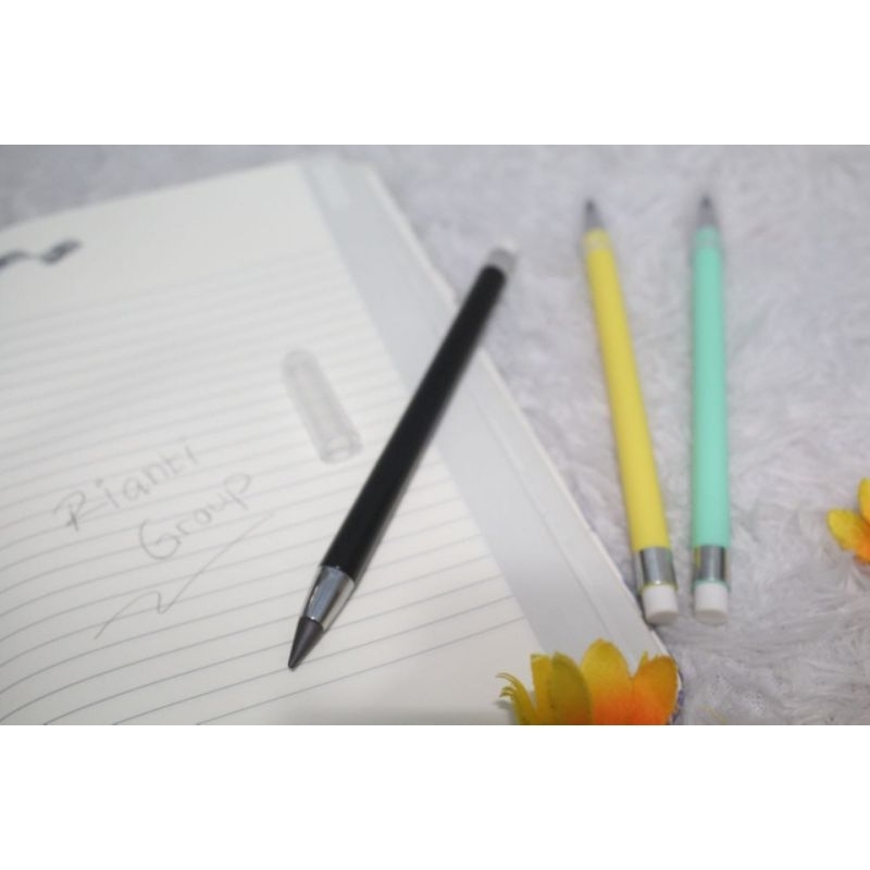 

Pensil Ajaib Viral anti patah anti tumpul tanpa diraut 3 pcs warna random