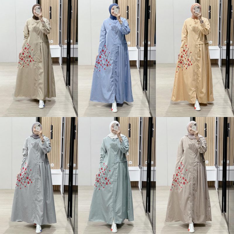 Gamis Dress Terbaru Zahra Gagil by ova