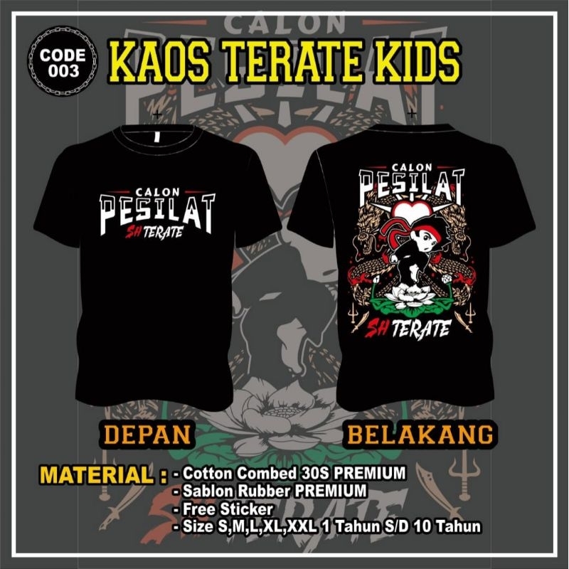 KAOS PSHT | TERATE KIDS