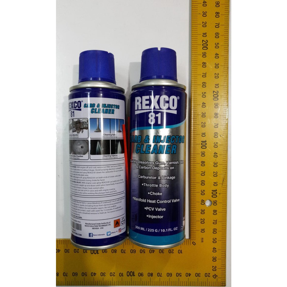 Rexco 81 3 ml Carb Injector Cleaner Rexco 81 Carburator Cleaner