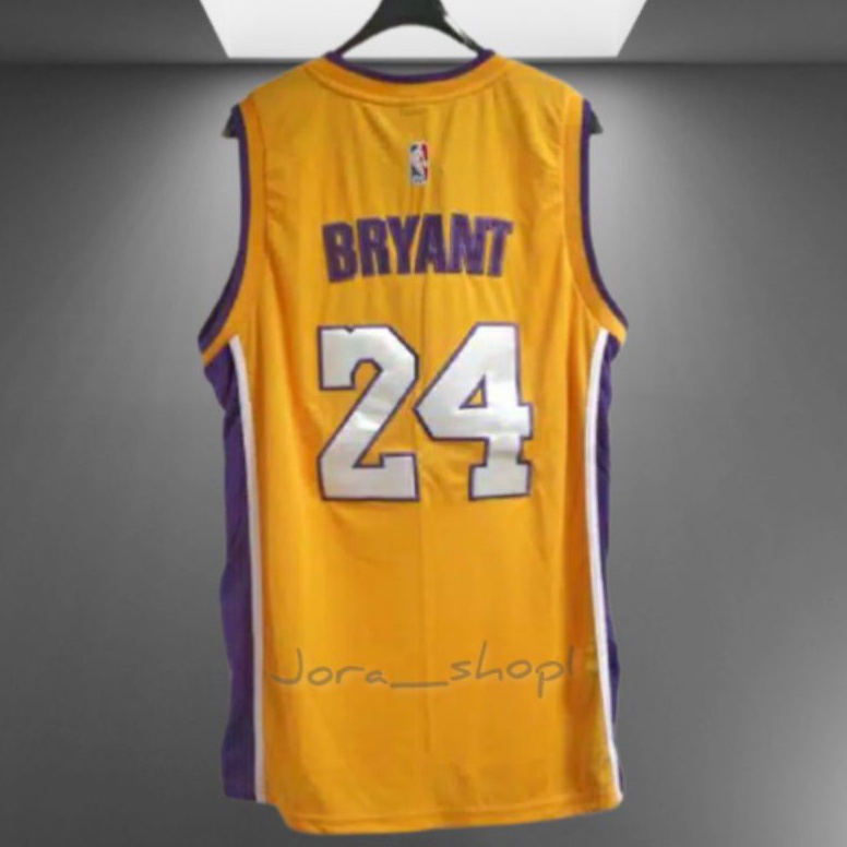 JERSEY BASKET NBA LAKERS KOBE BRYANT GRADE ORIGINAL JERSEY BASKETBALL LAKERS PRIA WANITA TERLARIS s 