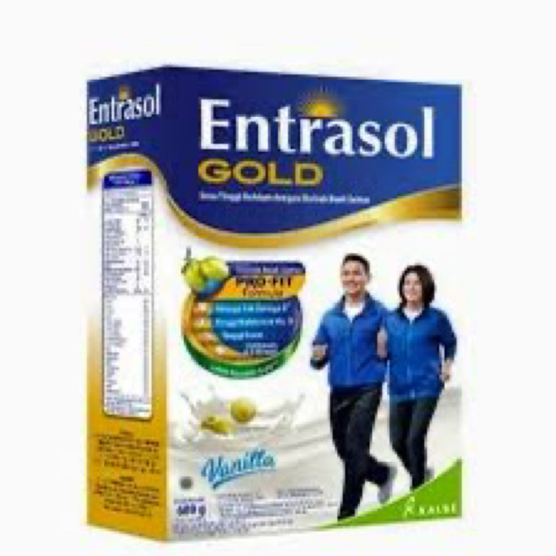 

ENTRASOL GOLD Vanilla Coklat 600gr