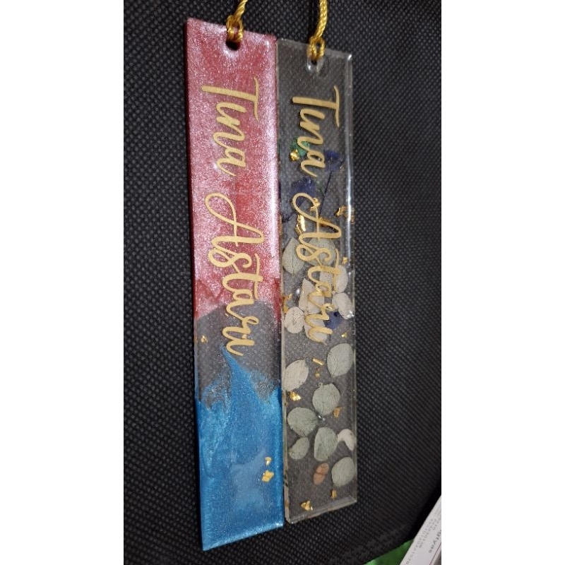 

Bookmark art/Resin pembatas Buku