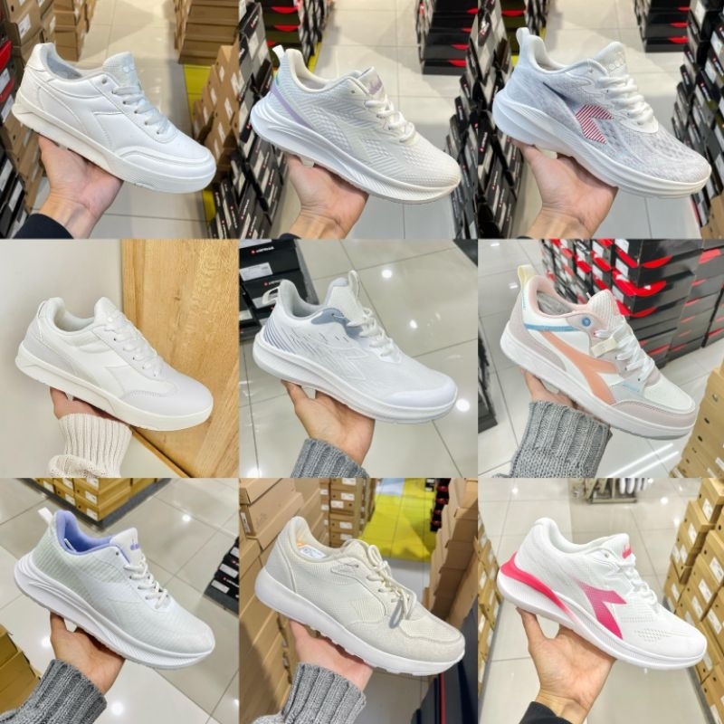 Sale Sepatu Diadora White Putih Wanita Unisex Original